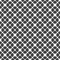 Black and white seamless abstract pattern. Background and backdrop. Grayscale ornamental design. vector