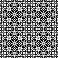 Black and white seamless abstract pattern. Background and backdrop. Grayscale ornamental design. vector