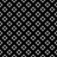 Black and white seamless abstract pattern. Background and backdrop. Grayscale ornamental design. vector
