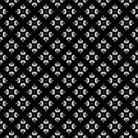 Black and white seamless abstract pattern. Background and backdrop. Grayscale ornamental design. vector