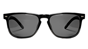 Black sunglasses isolated png
