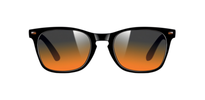 Black sunglasses isolated png