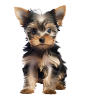 Yorkshire Terrier Hund isoliert png