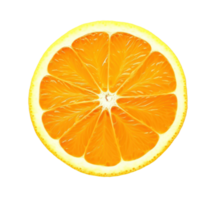 Orange slice isolated png