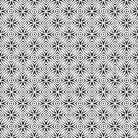 Black and white seamless abstract pattern. Background and backdrop. Grayscale ornamental design. vector