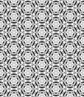 Black and white seamless abstract pattern. Background and backdrop. Grayscale ornamental design. vector