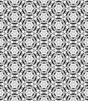 Black and white seamless abstract pattern. Background and backdrop. Grayscale ornamental design. vector