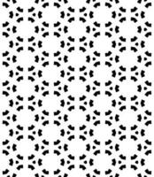 Black and white seamless abstract pattern. Background and backdrop. Grayscale ornamental design. vector