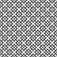 Black and white seamless abstract pattern. Background and backdrop. Grayscale ornamental design. vector