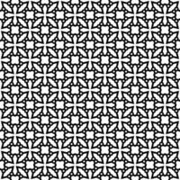 Black and white seamless abstract pattern. Background and backdrop. Grayscale ornamental design. vector