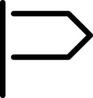 signpost direction icon symbol vector image. Illustration of the arrow information signboard guide destination design image. EPS 10