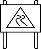 signpost direction icon symbol vector image. Illustration of the arrow information signboard guide destination design image. EPS 10