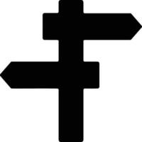 señalizar dirección icono símbolo vector imagen. ilustración de el flecha información letrero guía destino diseño imagen. eps 10