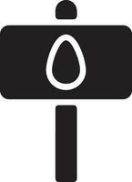 signpost direction icon symbol vector image. Illustration of the arrow information signboard guide destination design image. EPS 10