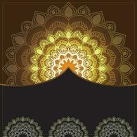 Illustration, line art and mandala for all vector