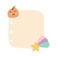 Cartoon task planners, cute paper sticky notes, banners, to do list or memo message notepads paper sheets. Blank schedule. Bookmarks. Colorful notepaper for kids, school or office. vector