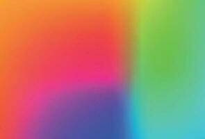 Smooth and blurry colorful gradient mesh background. Modern bright rainbow colors. Easy editable soft colored vector banner template