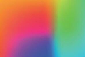 Smooth and blurry colorful gradient mesh background. Modern bright rainbow colors. Easy editable soft colored vector banner template