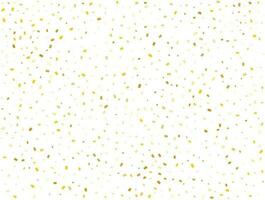 Birthday Golden Rectangles Confetti Background. Vector illustration