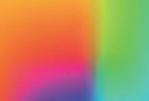 Smooth and blurry colorful gradient mesh background. Modern bright rainbow colors. Easy editable soft colored vector banner template