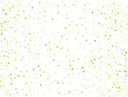 Birthday Golden Rectangles Confetti Background. Vector illustration