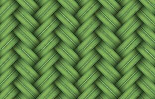 woven palm leaf pattern texture background vector