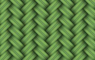 woven palm leaf pattern texture background vector