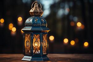 Eid mubarak and ramadan kareem greetings with islamic lantern and mosque. Eid al fitr background. Eid al fitr background of window concept by photo