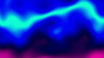 Multicolored motion gradient red purple and blue neon lights soft background with animation seamless loop video