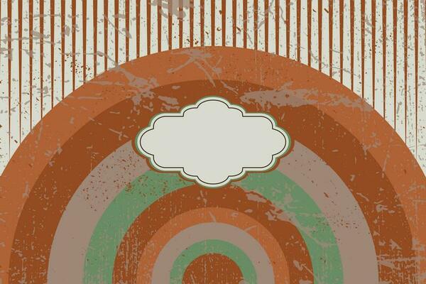 Motion Zoom Line vintage rays sunburst retro background With Grunge style