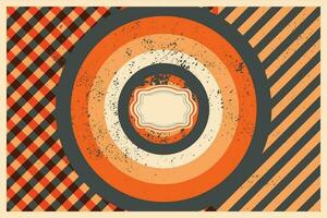 Motion Zoom Line vintage rays sunburst retro background With Grunge style vector