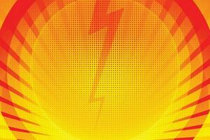 Comic Style Sun Ray Zoom Speed Line abstract background vector