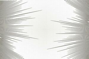 Hand Drawn Comic Abstract Motion Speed Line Zoom Effect Backgroundd vector