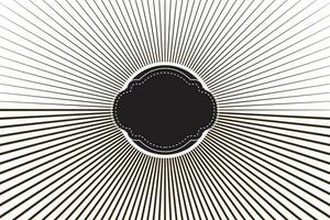 Hand Drawn Comic Abstract Motion Speed Line Zoom Effect Backgroundd vector