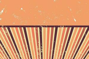 Motion Zoom Line vintage rays sunburst retro background With Grunge style vector