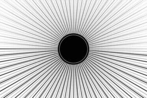 Hand Drawn Comic Abstract Motion Speed Line Zoom Effect Backgroundd vector