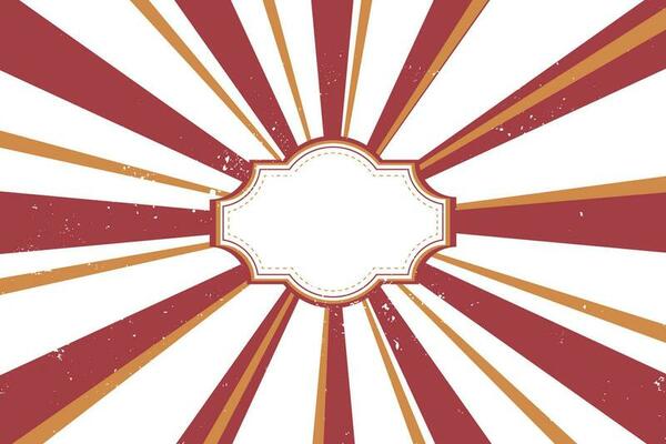 Motion Zoom Line vintage rays sunburst retro background With Grunge style