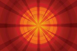 Comic Style Sun Ray Zoom Speed Line abstract background vector