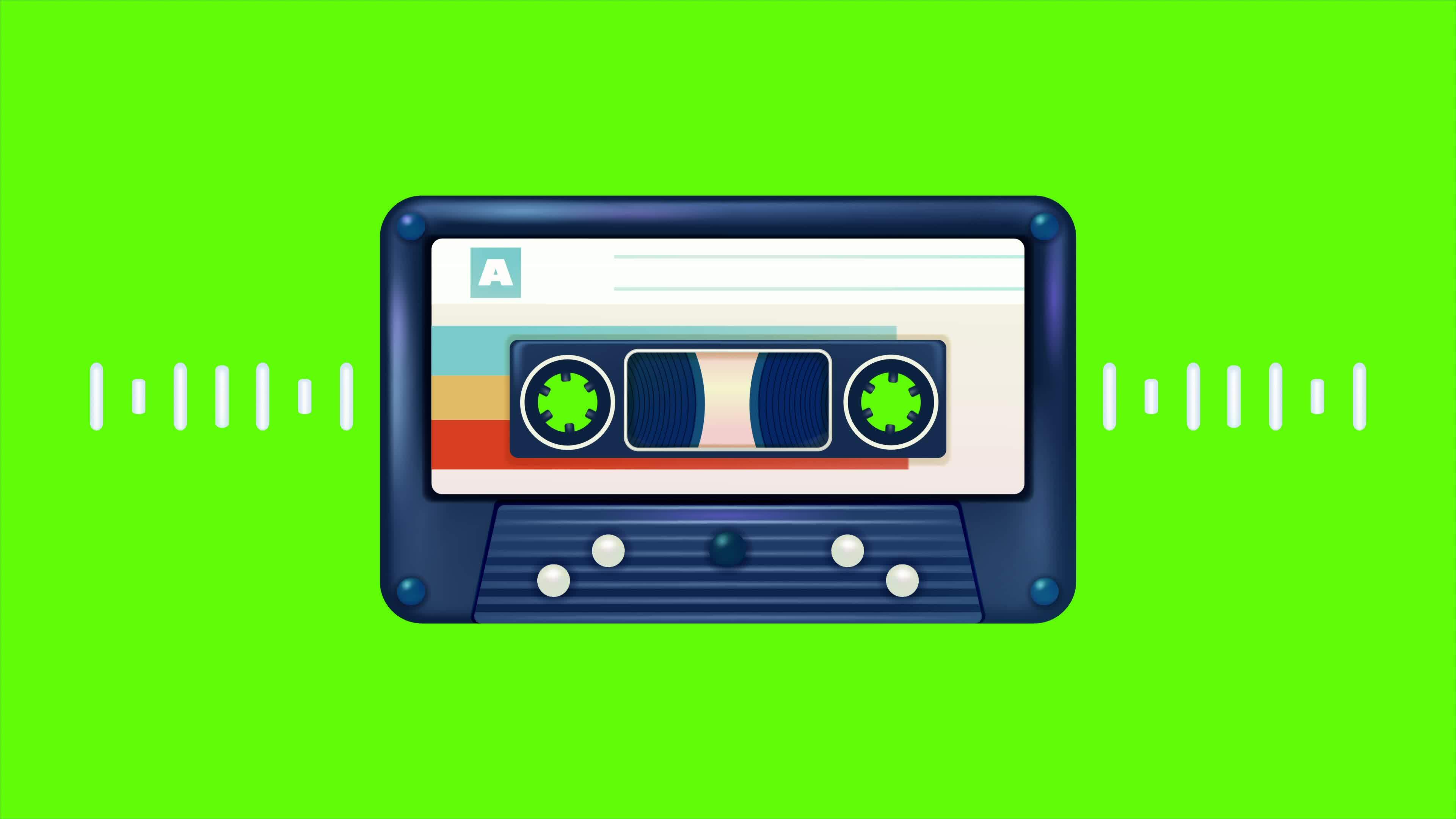 VHS Tapes Animations From Old Cassette Tapes Rotate With Elements Of full-list-the-100-best-songs-of-the-1990s-as-voted-by-pitchfork