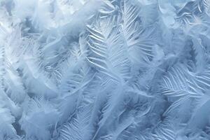 Abstract ice textures on car window in winter. Frosted Glass and Ice. A Textured Look. backgrounds and textures concept. photo