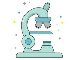 Microscope Vector Flat Icon