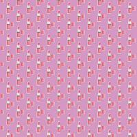 Pink Cosmetic Seamless Pattern Background vector