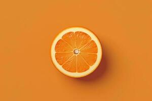 Fresh Slice of Orange photo