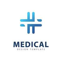 Medical logo icon design template elements vector