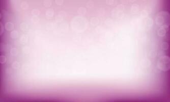 Vector gradient pink bokeh background