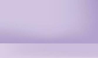 Vector abstract purple studio background for product presentation empty room