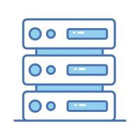 Check this beautifully designed icon of data server in modern style vector