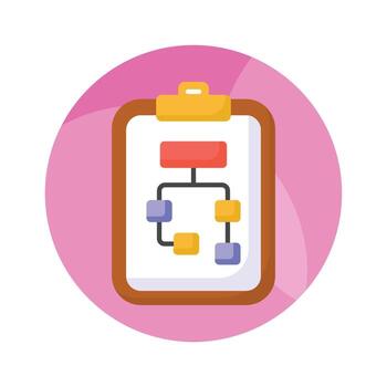 Data flow chart vector design in modern style, algorithm