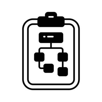 Data flow chart vector design in modern style, algorithm