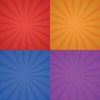 Vector shiny multicolor background collection